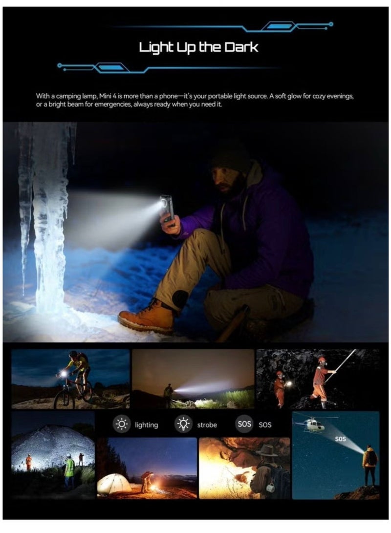 Cubot Mini Smartphone Android 15 Cubot KingKong MINI 4, 4.7-Inch mini screen, 90Hz, 4700mAh, 6RAM+128GB ROM, Mini Phone, NFC - Image 3